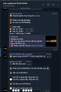 Tài xỉu room Telegram uy tín – Nhóm Lẩu Cua Game, tổng kết minh bạch, kèo rõ ràng