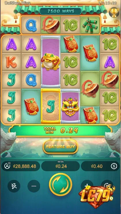 Caishen Wins — ảnh giao diện