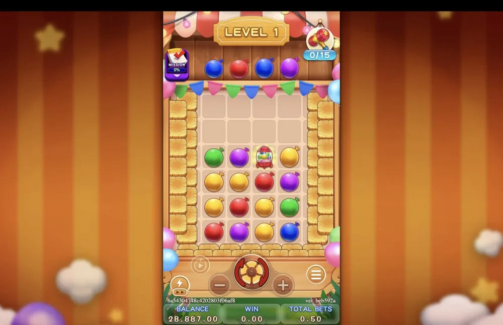 Ảnh bảng biểu tượng & tính năng game HAPPY DUO BAO (slot FC) chơi tại LC79