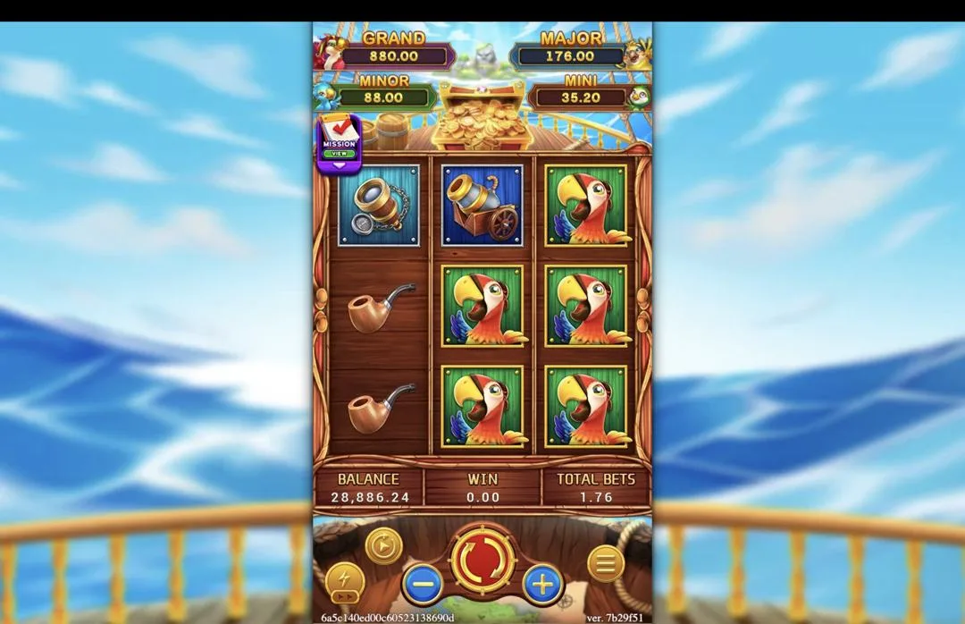 Ảnh giao diện chính game so sánh treasure cruise lc79 (slot) chơi tại LC79