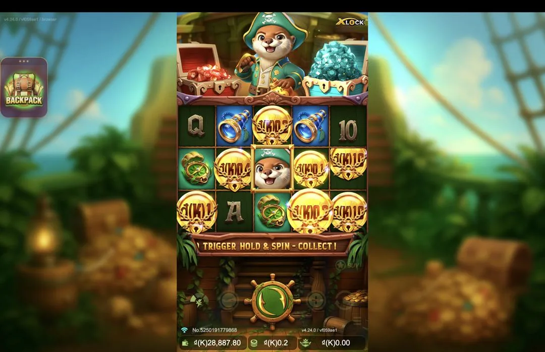Ảnh giao diện chính game Voyage of Blast Raider X-Lock (slot JDB) chơi tại LC79