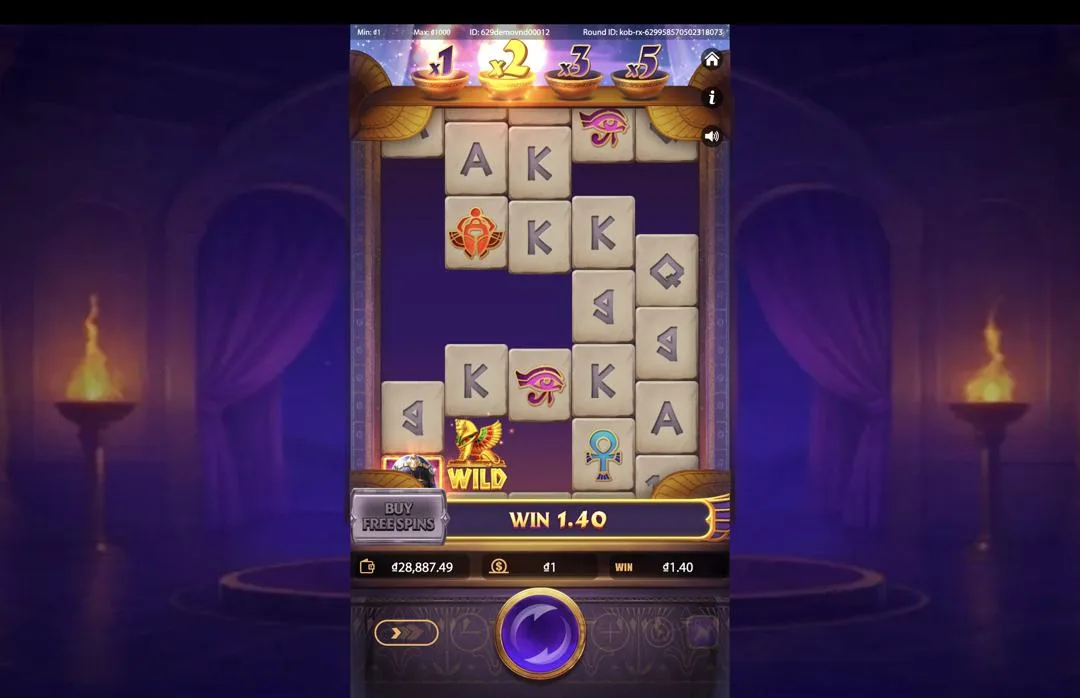 Ảnh giao diện chính game Cleopatra’s Fortune Ways (Kingmidas #KM-SLOT-025) (slot) chơi tại LC79