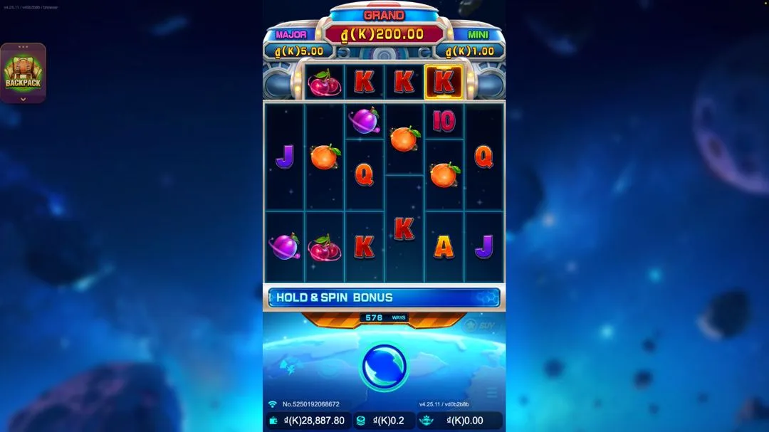 Ảnh giao diện chính game Fruity Bonanza (slot JDB) chơi tại LC79