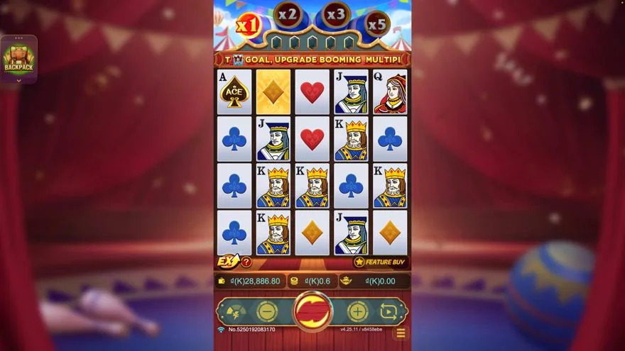 Ảnh màn hình gameplay game Magic Ace (slot JDB) chơi tại Laucuagame