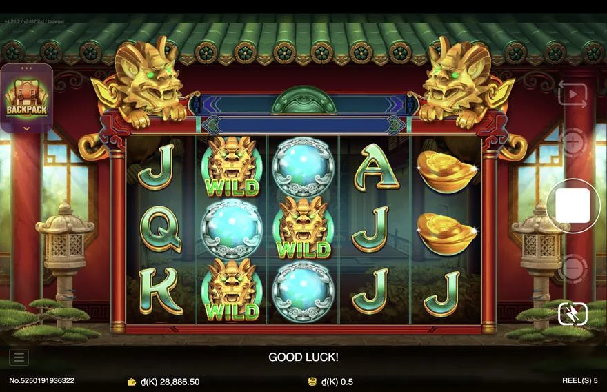Ảnh màn hình gameplay game so sánh fortune treasure laucuagame (slot) chơi tại Laucuagame