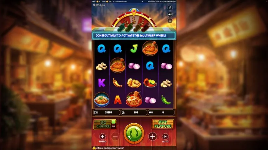 Ảnh màn hình gameplay game Spicy Gila (Kingmidas #) (slot) chơi tại Laucuagame