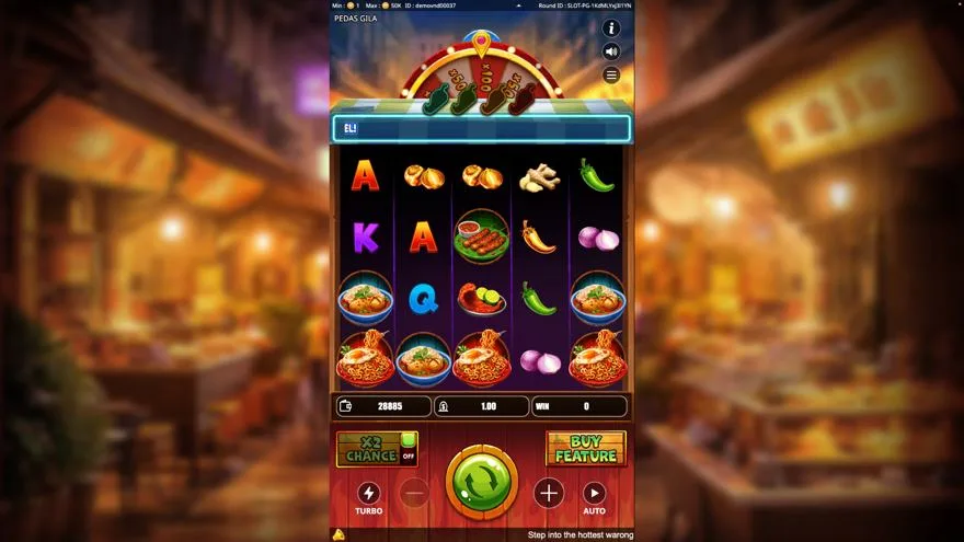 Ảnh bảng biểu tượng & tính năng game Spicy Gila (Kingmidas #) (slot) chơi tại Laucuagame