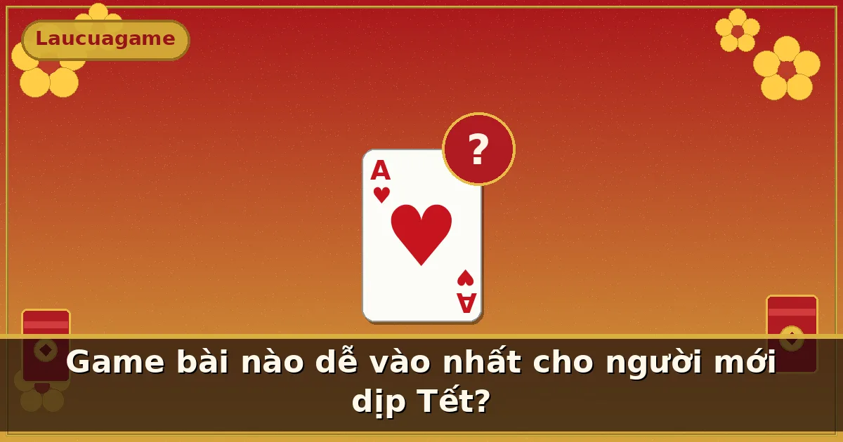 Game bài nào dễ vào nhất cho người mới dịp Tết? — Laucuagame