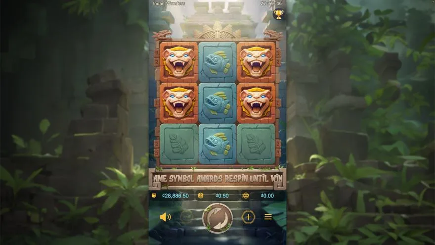 Ảnh bảng biểu tượng & tính năng game Incan Wonders (slot PG) chơi tại Laucuagame