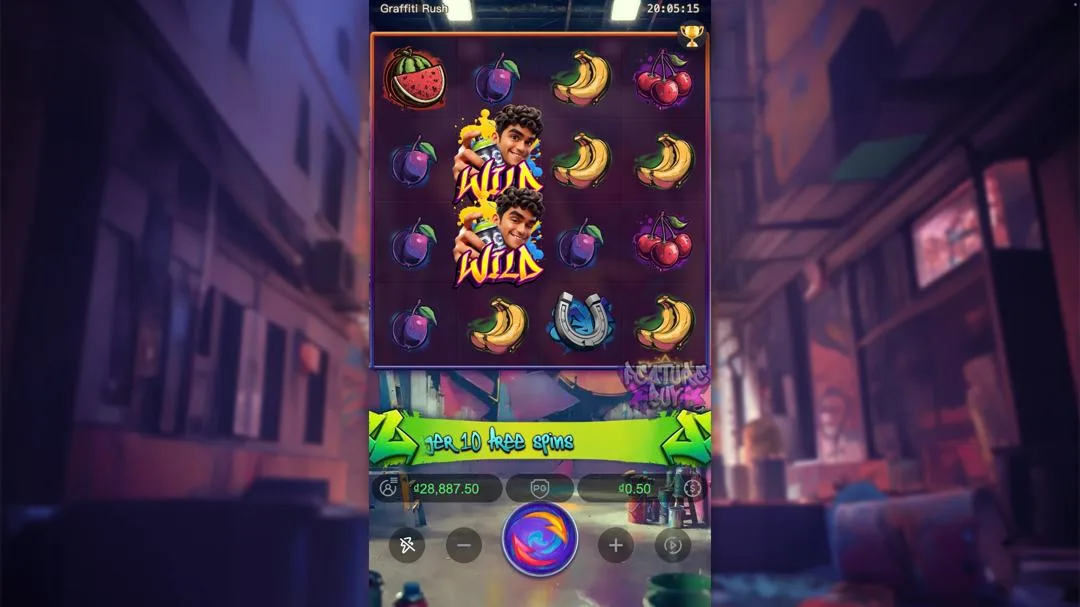 Ảnh giao diện chính game so sánh graffiti rush lc79 (slot) chơi tại LC79