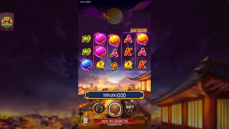 Ảnh màn hình gameplay game so sánh lanternwealth Laucuagame (slot) chơi tại Laucuagame