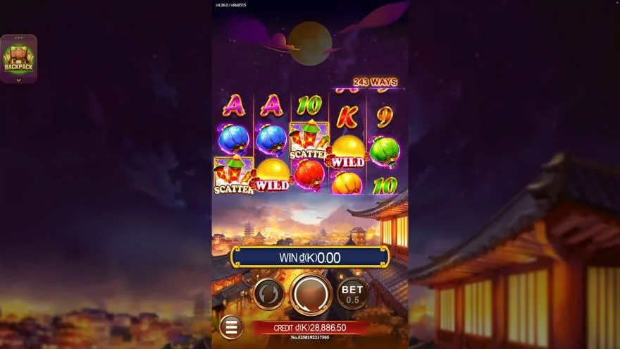 Ảnh bảng biểu tượng & tính năng game so sánh lanternwealth Laucuagame (slot) chơi tại Laucuagame