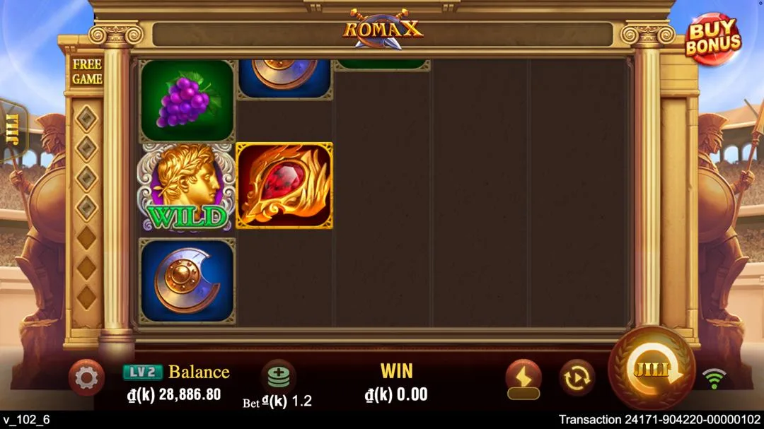 Ảnh giao diện chính game so sánh romax Laucuagame (slot) chơi tại Laucuagame