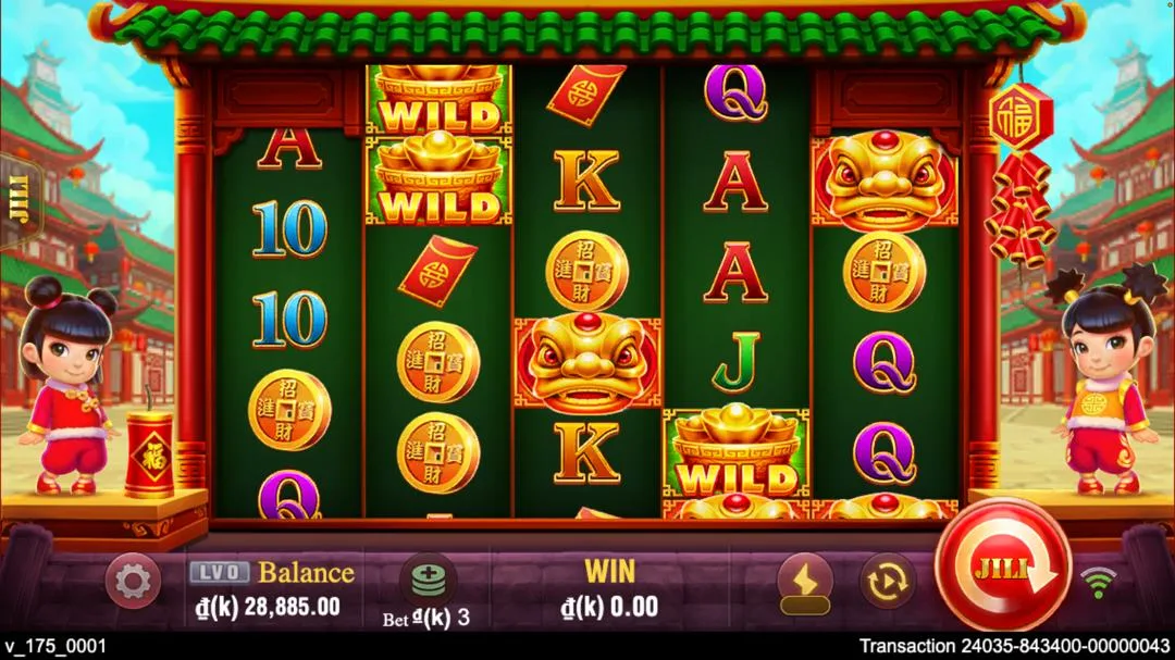 Ảnh giao diện chính game XiYangYang (slot JILI) chơi tại Laucuagame