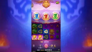 Ảnh giao diện chính game 3 Pot Dragons (slot JILI) chơi tại Laucuagame