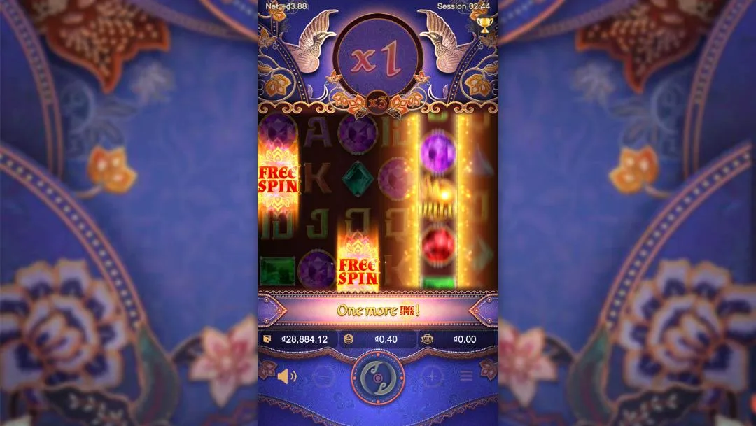 Ảnh giao diện chính game Garuda Gems (slot PG) chơi tại LC79
