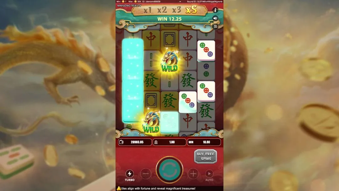 Ảnh giao diện chính game Mahjong Beauty (Kingmidas #KM-SLOT-027) (slot) chơi tại LC79