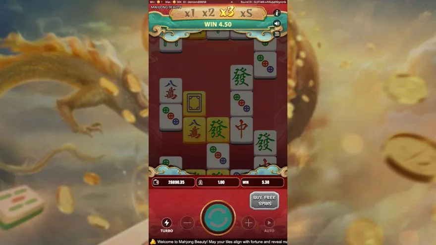 Ảnh bảng biểu tượng & tính năng game Mahjong Beauty (Kingmidas #) (slot) chơi tại Laucuagame