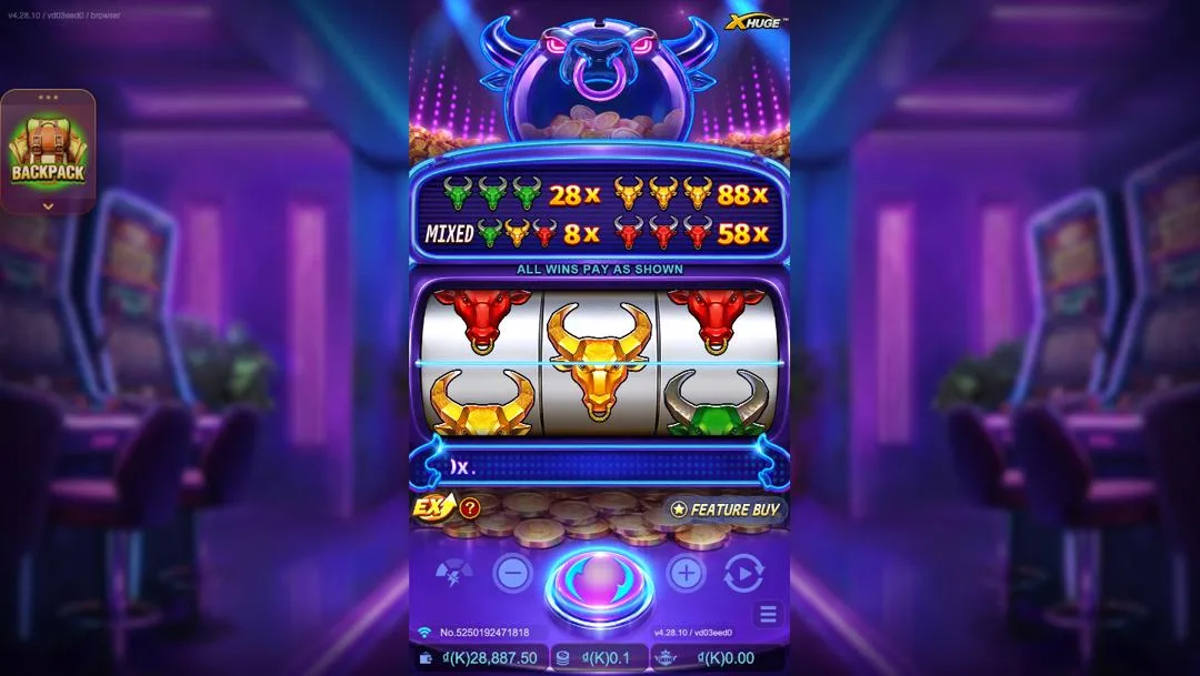 Ảnh giao diện chính game Super Niubi Fortune X-Huge (slot JDB) chơi tại Laucuagame