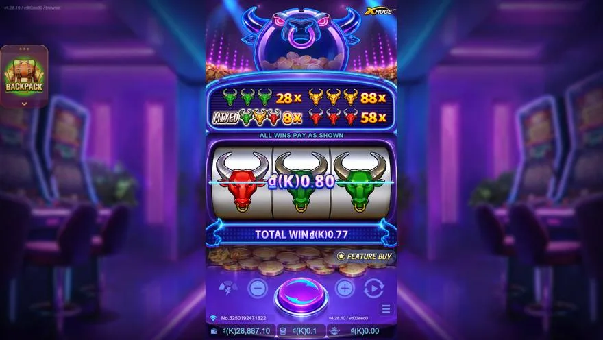 Ảnh màn hình gameplay game Super Niubi Fortune X-Huge (slot JDB) chơi tại Laucuagame